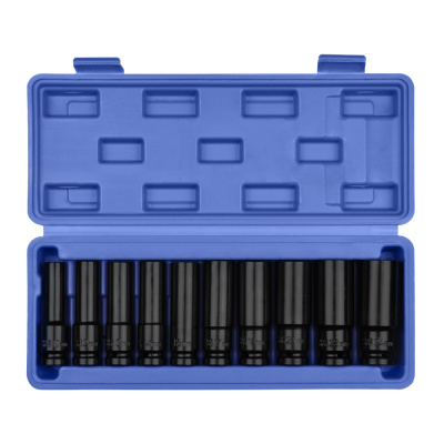 Набор ударных головок 1/2", 10 предметов, CRMO, БелАК