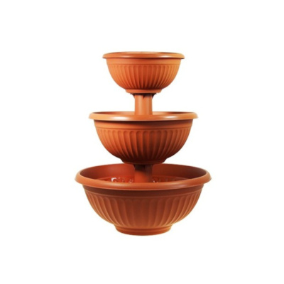 Каскад для цветов ЛИВИЯ (525x219x510мм) (Терракотовый)