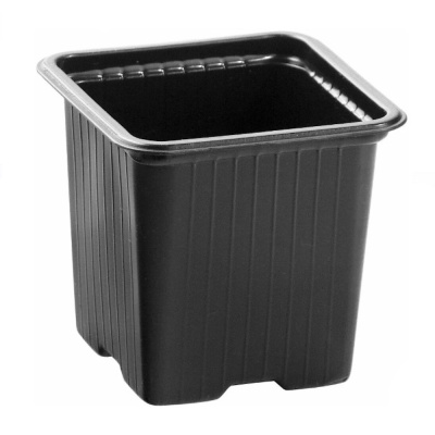 Горшок для рассады V-0,31л. 8*8*8 квадр/формованный/40/2200 АмТ