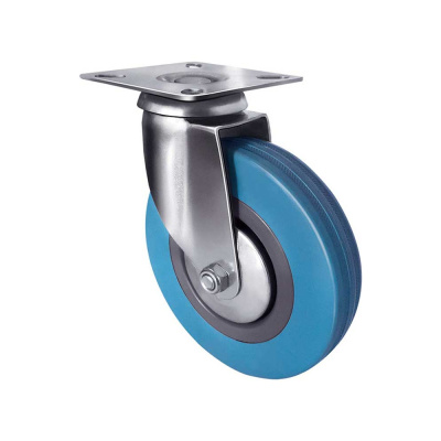 Опора поворотная колесная сер.рез.ф50