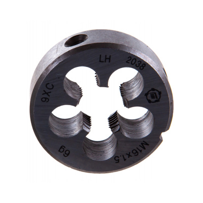 Плашка круглая 16,0*1,5 с левой резьбой