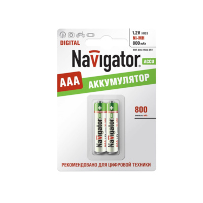 Аккумулятор Navigator NHR-800-HR03-BP2