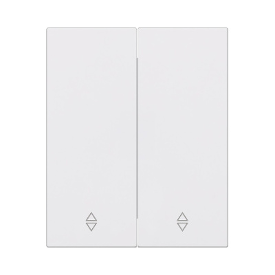Выключатель SmartBuy Альтаир мех. СУ  2кл. модульный 10А белый (SBE-m11w-10-SW2-0)