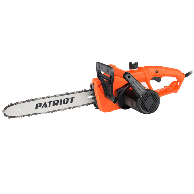 Пила цепная электрическая PATRIOT ESP1814, 1.8кВт, шина 14" цепь 3/8 1,3мм 53зв,поперечный двигатель
