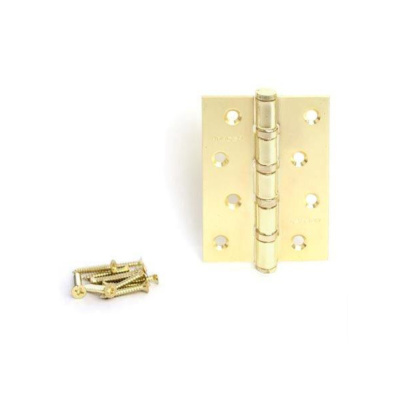 Петля Апекс 1шт 100*70 B4-Steel-GM-мат.зол. унив 4 подш++