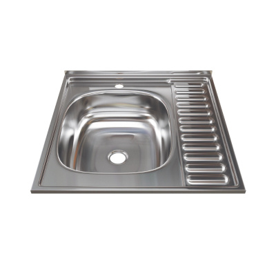 Мойка 60х60 (0,4) лев вып 1 1/2 MIXLINE 16см