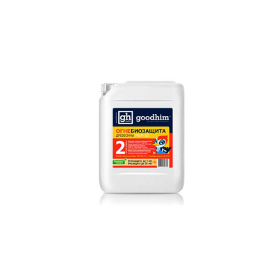 Огнебиозащита 1 группы (высшая) GOODHIM PROF 1G RED, 10 л