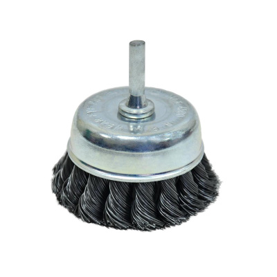 Корщетка-чашка д. 70мм, витая 98218