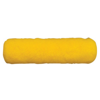 Ролик полиэстер., желтый 150мм с рукояткой ФИТ