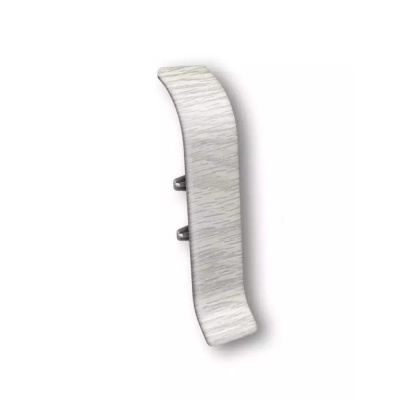 Угол для плинтуса К-П70 "Идеал Классик" Дуб айсберг / 230 соединительный