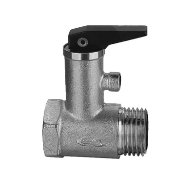 Клапан предохранительный для бойлера 1/2" с курком 6 Бар 