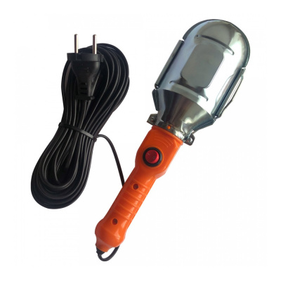 Светильник переноска НРБ 01-60-001(Фокус 2202М) E27 60W 220V 5м с выкл.(ЛСУ) (РБ)