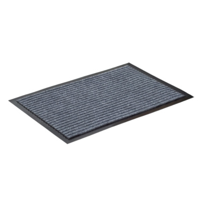 Коврик влаговпитывающий "Ребристый" 40*60 см, серый SUNSTEP