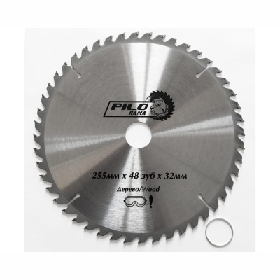 Диск пильный по дереву 255мм х 48 зуб х 32/30мм "Pilorama"