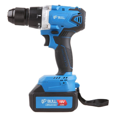 Дрель-шуруповерт BULL SR 1802 в чем.
