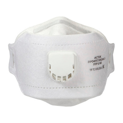 Респиратор (полумаска фильтрующая) складной 3-х панельный Исток PRO FFP3 (10049)
