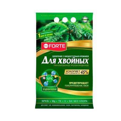 Для хвойных 2,5кг Бона Форте удобрение мин.с кремнием 1/10 БФ
