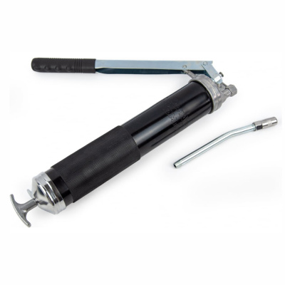 Шприц рычажно-плунжерный 500 мл. ХРОМ со съемной зад. крышкой БелАК