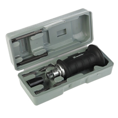 Отвертка ударно-поворотная 1/2", набор бит, 6 шт., черная ручка ПРОФИ, в пласт. боксе// Matrix