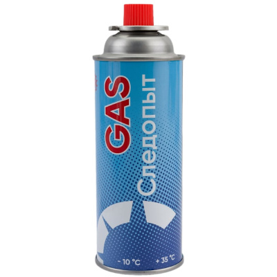 Газ для порт.плит СЛЕДОПЫТ метал.баллон 220гр.цанг(всесезонный) 