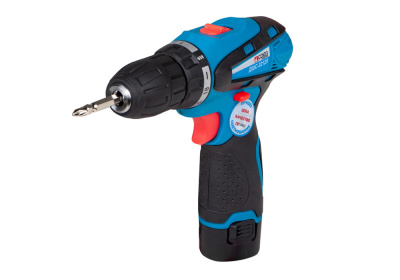 Дрель акк.СОЮЗ 12В, 2скор, 2 акк. Li-lon, 2Ач, подсв, быстр.заряд 1ч, кейс