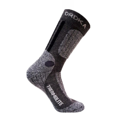 Термоноски ORDKA 8201 серый меланж (39-42)