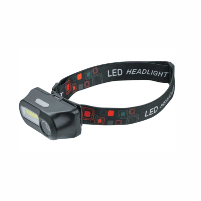 Фонарь светодиодный NPT-H32-ACCU налобный 1COB LED 5Вт+1CREE LED 3Вт li-ion 1,2Ач