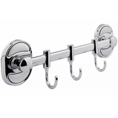 Держатель полотенец трубчатый на три крючка