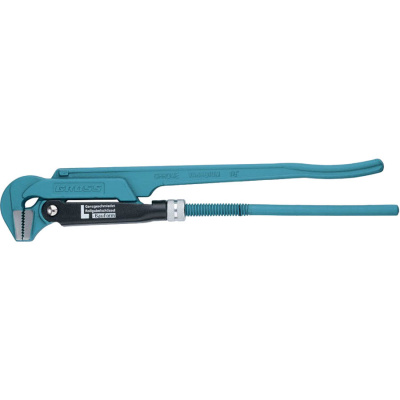 Ключ трубный рычажный №2, 1,5", цельнокованный, CrV, тип-L" // GROSS