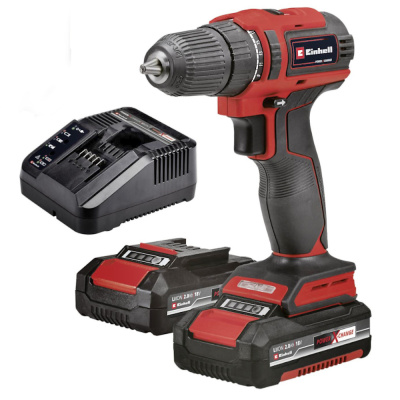Дрель акк. Einhell PXC TE-CD 18/40 Li BL (2x2,0Ah)