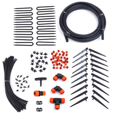 Набор для капельного полива для кустарников и деревьев, на 40 растений, 18 м, Жук, 3956-00