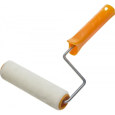 Валик STAYER "MASTER" VELOUR малярный в сборе, ворс 4мм, бюгель 6мм, 30х150мм