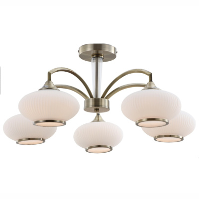 Люстра Rivoli Avarice 2077-305 5 х Е27 60 Вт классика