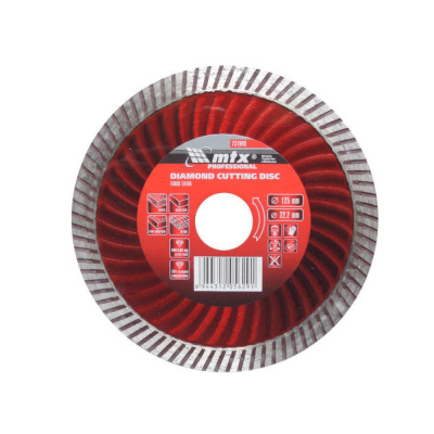 Диск алмазный отрезной 125х22,2мм "MATRIX PREMIUM (Professional)" сухая резка Turbo