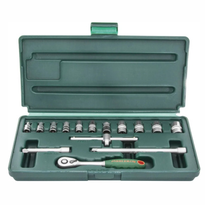 Набор головок торцевых 1/4"DR, 4-14 мм, 15 предметов S04H2715S 