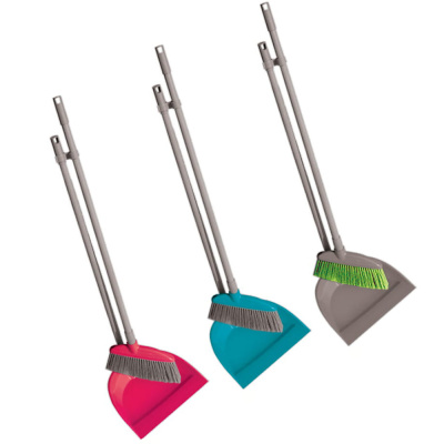 Набор д/уборки Лень (щётка и совок с рукояткой 60 см), 063020 York