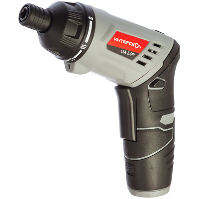 Отвертка акк.ОА-3,6Ф (Li-ion, кейс) Интерскол