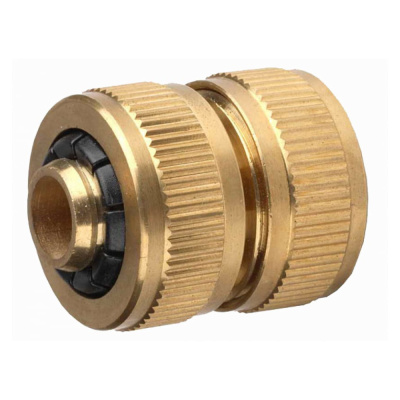 Муфта GRINDA EXPERTлатунная, (шланг-шланг) 1/2"