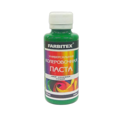 Паста колеровочная Лайм FARBITEX (0,1Л)