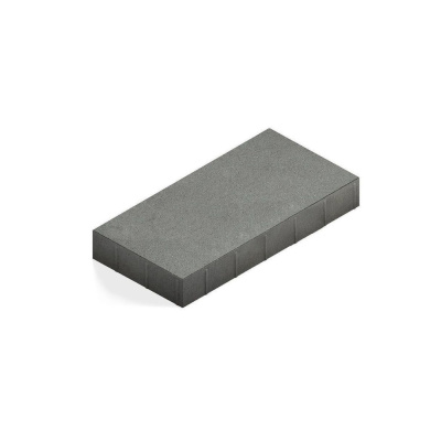 Плитка тротуарная А.6.П.4 "Прямоугольник Лайн" серый