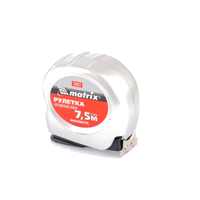 Рулетка Matrix Magnetic 7,5м х 25мм карманная