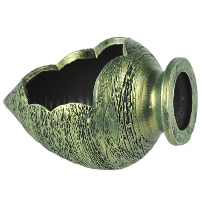 Амфора леж. мини кашпо 1,2л h20 см зел