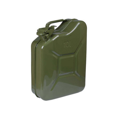 Канистра 10л стальная "ГОРЫНЫЧ" с чекой