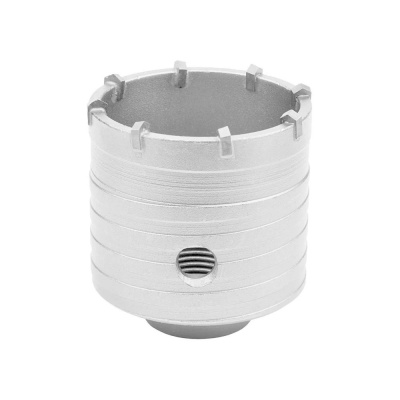 Коронка ЗУБР буровая кольцевая, по бетону, без державки, 80мм