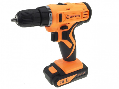 Дрель-шуруповерт аккумуляторная ДА-18Л-2К Вихрь 72/14/9