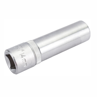 Головка торцевая 14мм 1/2" 6-гранная глубокая L77мм F-5457714 "FORCE"