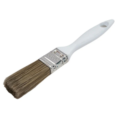 Кисть плоская 1" DECOR PROFI для лака 25х15мм темн. синтетич. щетина, пласт. ручка