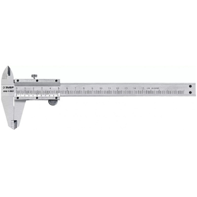 Штангенциркуль, Профессионал (34514-150) ЗУБР  ШЦ-1-150, 150 мм, стальной
