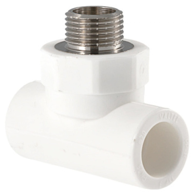 Тройник PP-R 25x1/2 нар.