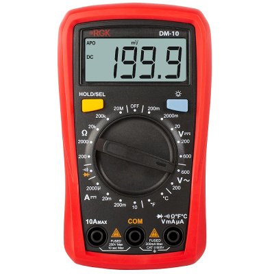 Мультиметр RGK DM-10 + поверка